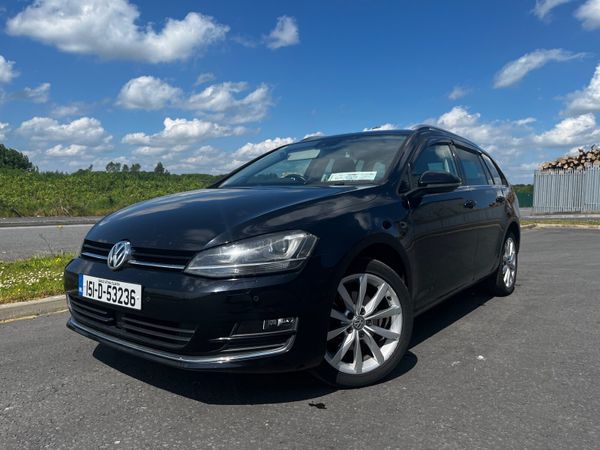 Volkswagen Golf Estate, Petrol, 2015, Black