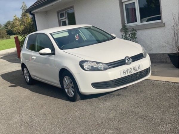 Volkswagen Golf Hatchback, Diesel, 2010, White