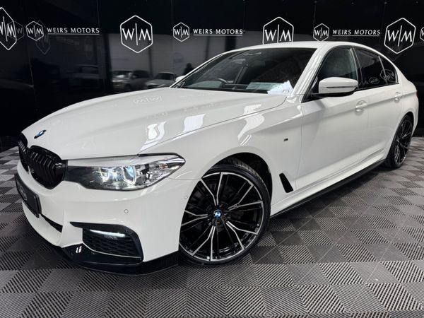 BMW 5-Series Saloon, Diesel, 2019, White
