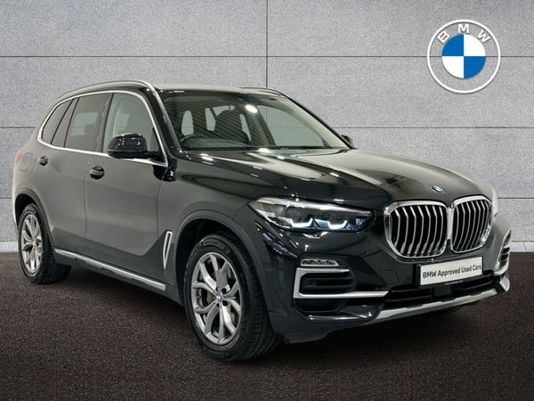 BMW X5 SUV, Diesel Hybrid, 2021, Black
