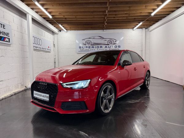 Audi A4 Saloon, Diesel, 2017, Red