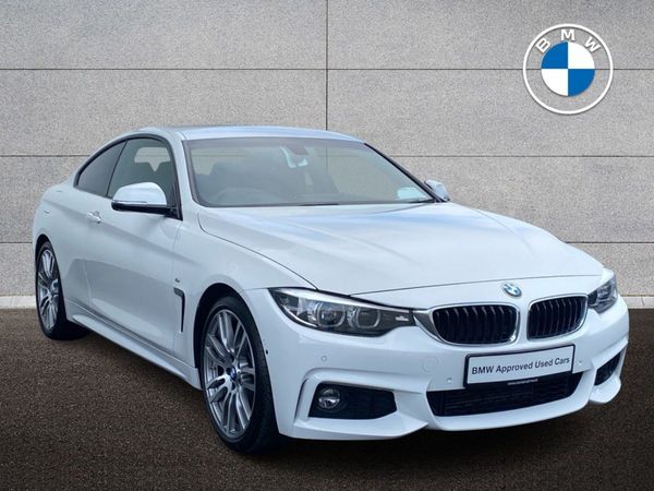 BMW 4-Series Coupe, Diesel, 2018, White