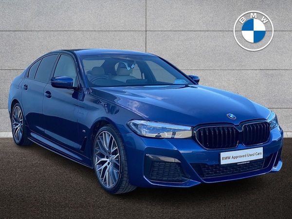 BMW 5-Series Saloon, Diesel, 2023, Blue