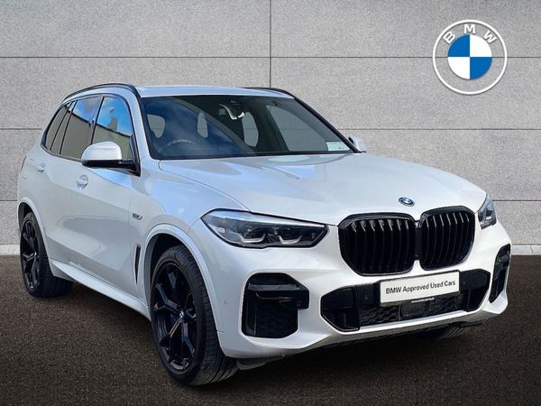 BMW X5 SUV, Petrol Plug-in Hybrid, 2022, White