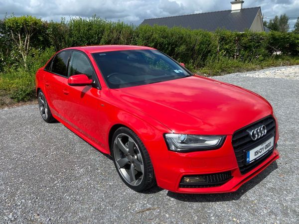 Audi A4 Saloon, Diesel, 2015, Red