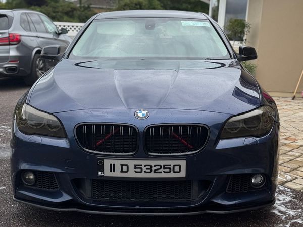 BMW 5-Series Saloon, Diesel, 2011, Blue