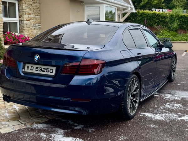 BMW 5-Series Saloon, Diesel, 2011, Blue