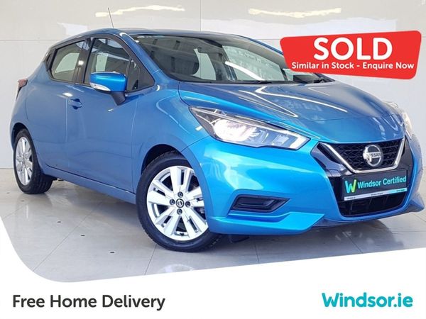 Nissan Micra Hatchback, Petrol, 2021, Blue