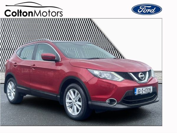 Nissan Qashqai Crossover, Diesel, 2016, Red
