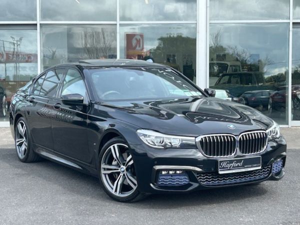 BMW 7-Series Saloon, Petrol Plug-in Hybrid, 2017, Black