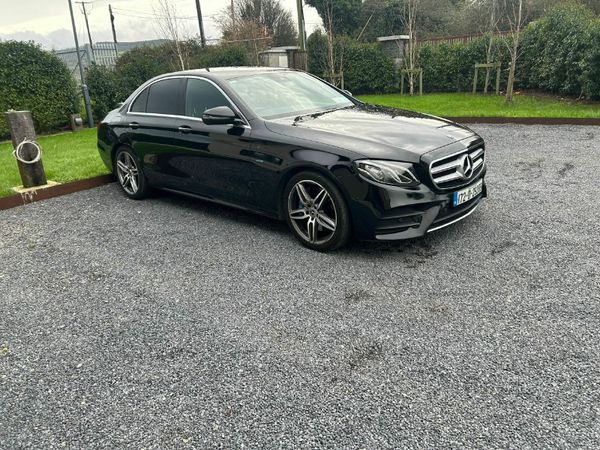 Mercedes-Benz E-Class Saloon, Petrol Plug-in Hybrid, 2017, Black