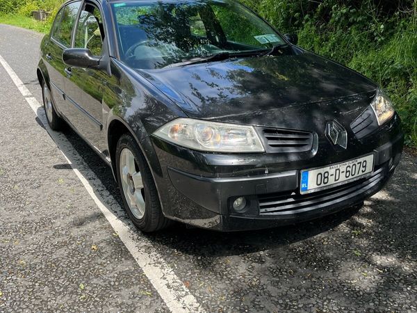 Renault Megane Saloon, Petrol, 2008, Black