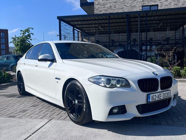 BMW 5-Series Saloon, Diesel, 2016, White
