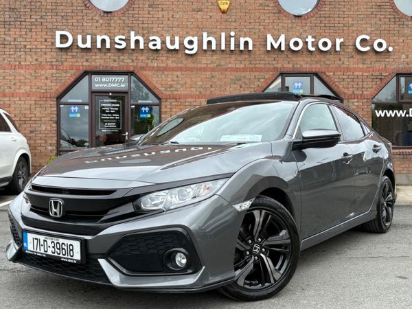 Honda Civic Hatchback, Petrol, 2017, Grey
