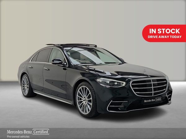 Mercedes-Benz S-Class Saloon, Petrol Plug-in Hybrid, 2023, Green