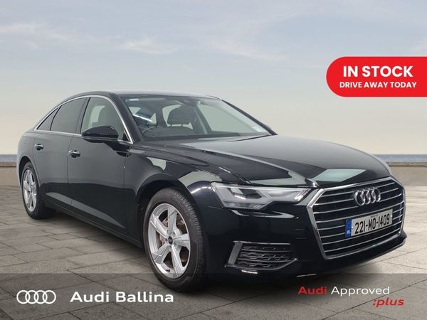 Audi A6 Saloon, Diesel, 2022, Black