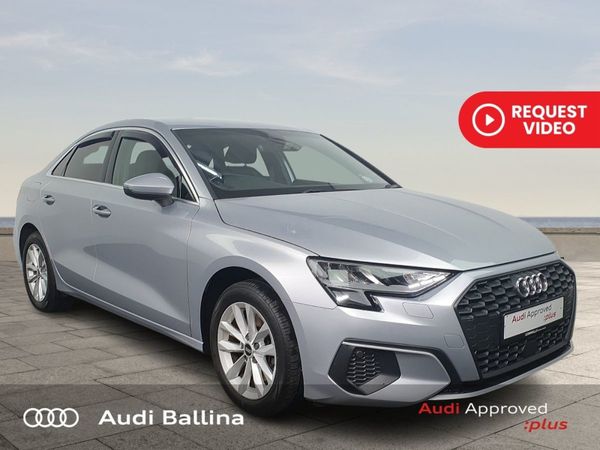 Audi A3 Saloon, Petrol, 2021, Silver