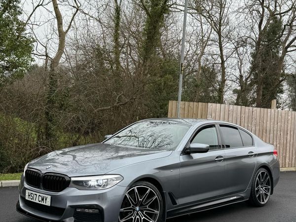 BMW 5-Series Saloon, Diesel, 2017, Blue