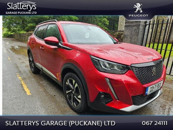 Peugeot 2008 SUV, Petrol, 2022, Red