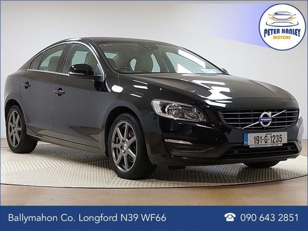 Volvo S60 Saloon, Diesel, 2019, Black