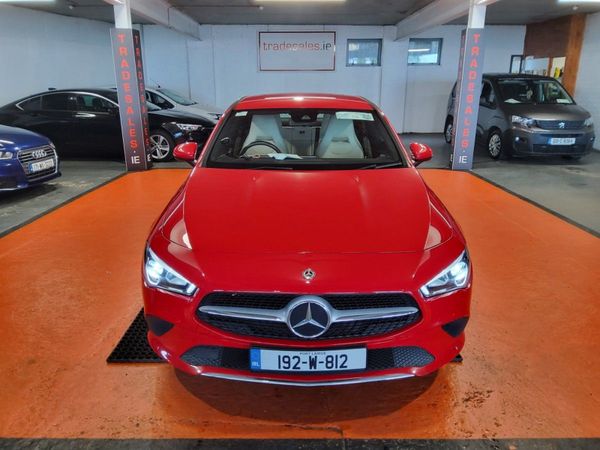 Mercedes-Benz CLA Saloon, Petrol, 2019, Red