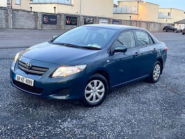 Toyota Corolla Saloon, Petrol, 2008, Blue