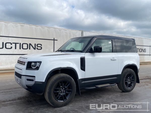 Land Rover Defender SUV, Diesel Hybrid, 2021, White