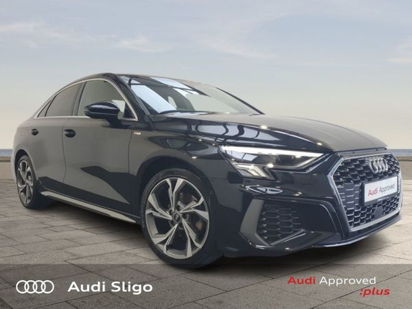 Audi A3 Saloon, Petrol, 2023, Black