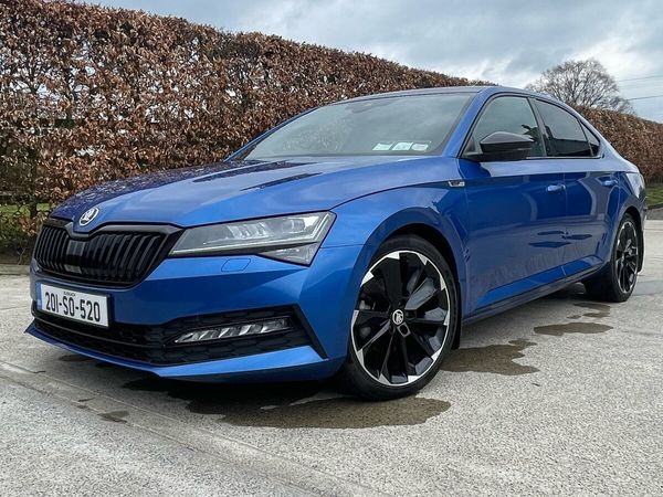 Skoda Superb Saloon, Diesel, 2020, Blue