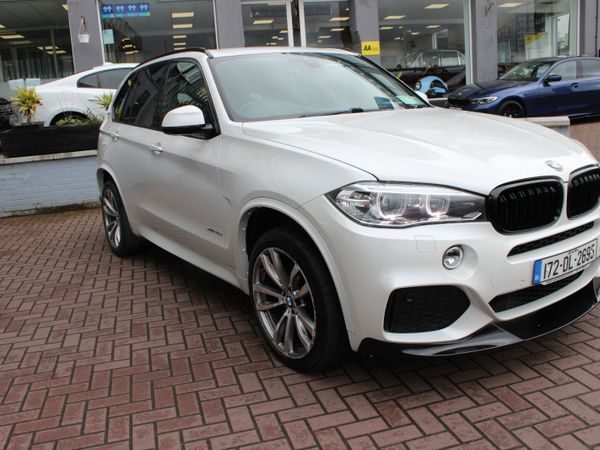 BMW X5 SUV, Petrol Plug-in Hybrid, 2017, White