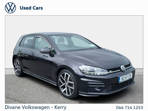 Volkswagen Golf Hatchback, Petrol, 2018, Black