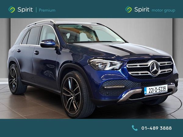 Mercedes-Benz GLE SUV, Diesel Hybrid, 2022, Blue