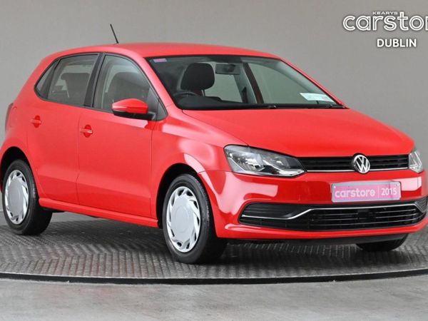 Volkswagen Polo Hatchback, Petrol, 2015, Red