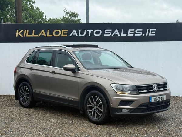 Volkswagen Tiguan SUV, Diesel, 2018, Yellow