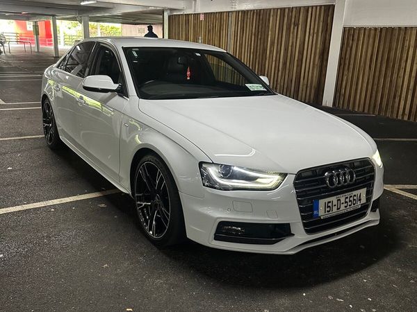 Audi A4 Saloon, Petrol, 2015, White