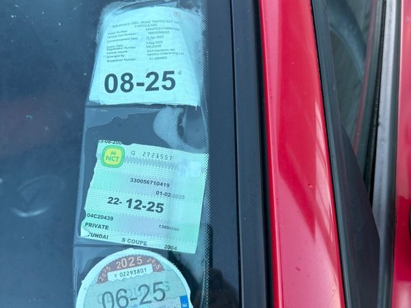 Hyundai Coupe Coupe, Petrol, 2004, Red