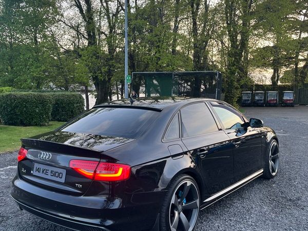 Audi A4 Saloon, Diesel, 2014, Black