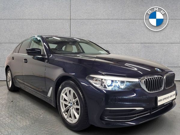 BMW 5-Series Saloon, Diesel, 2020, Blue
