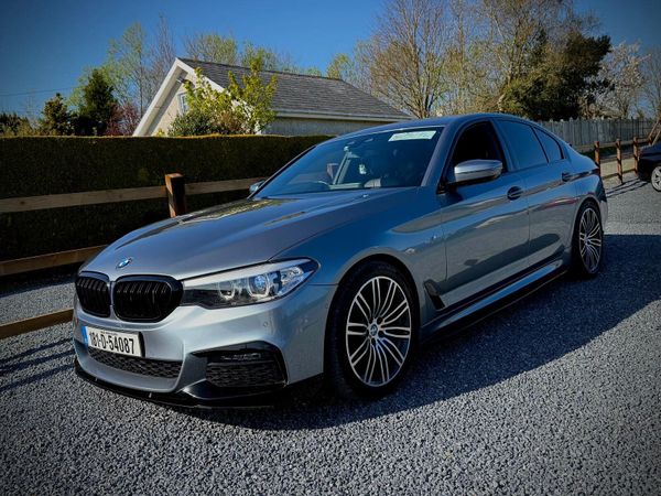BMW 5-Series Saloon, Diesel, 2018, Blue