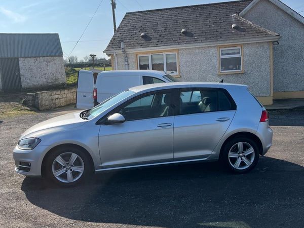 Volkswagen Golf Hatchback, Diesel, 2016, Silver