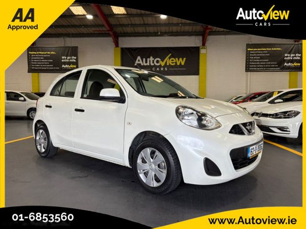 Nissan March Hatchback, Petrol, 2016, White