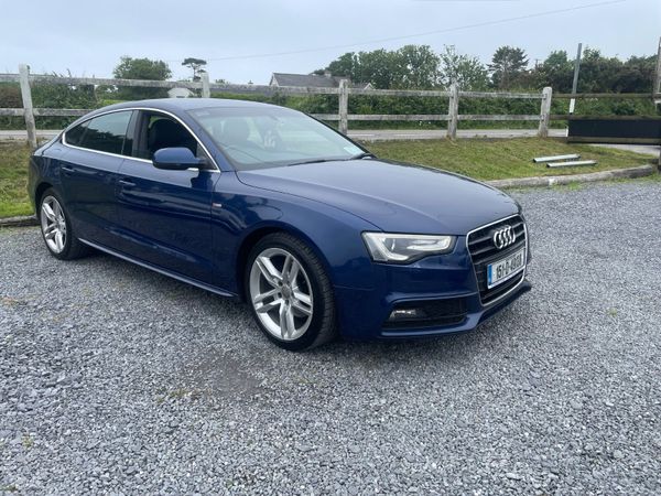 Audi A5 Hatchback, Diesel, 2015, Blue