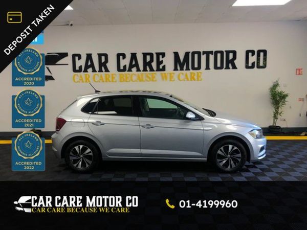 Volkswagen Polo Hatchback, Petrol, 2019, Silver