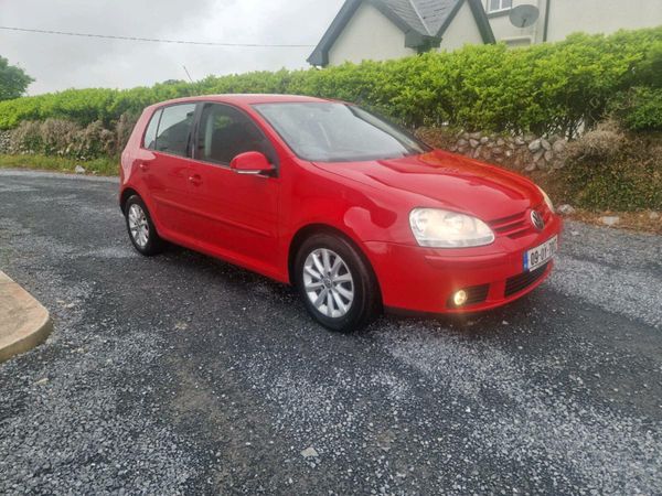 Volkswagen Golf Hatchback, Diesel, 2009, Red