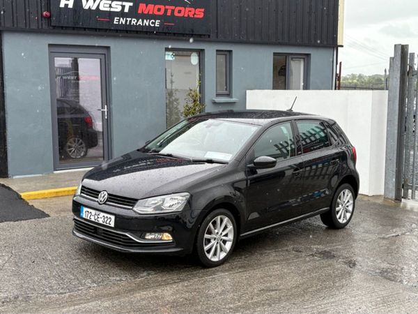 Volkswagen Polo Hatchback, Diesel, 2017, Black