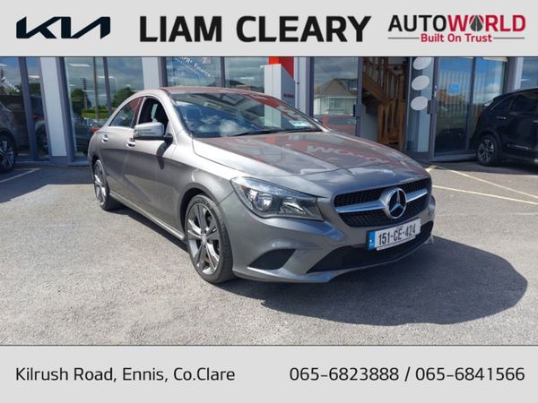 Mercedes-Benz CLA Saloon, Petrol, 2015, Grey