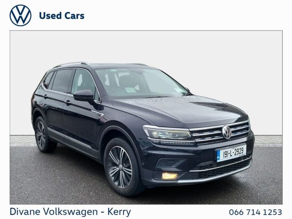 Volkswagen Tiguan Allspace SUV, Diesel, 2019, Black