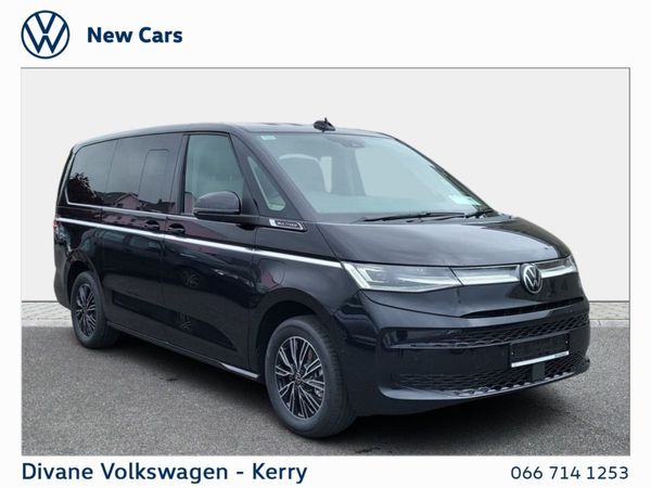Volkswagen Multivan MPV, Petrol Plug-in Hybrid, 2025, Black