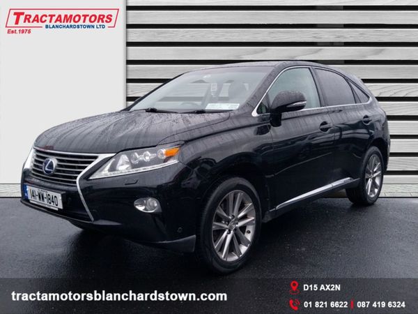 Lexus RX450H Estate, Petrol Hybrid, 2014, Black