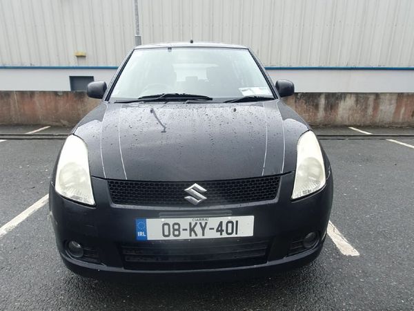 Suzuki Swift Hatchback, Petrol, 2008, Black